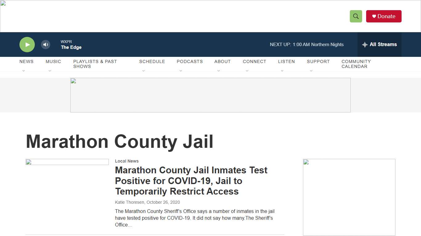 Marathon County Jail WXPR